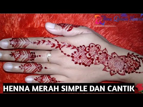 Detail Gambar Henna Mudah Dan Cantik Nomer 45