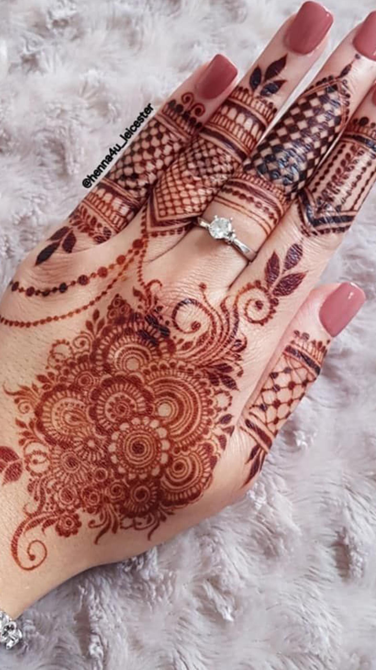 Detail Gambar Henna Mudah Dan Cantik Nomer 47