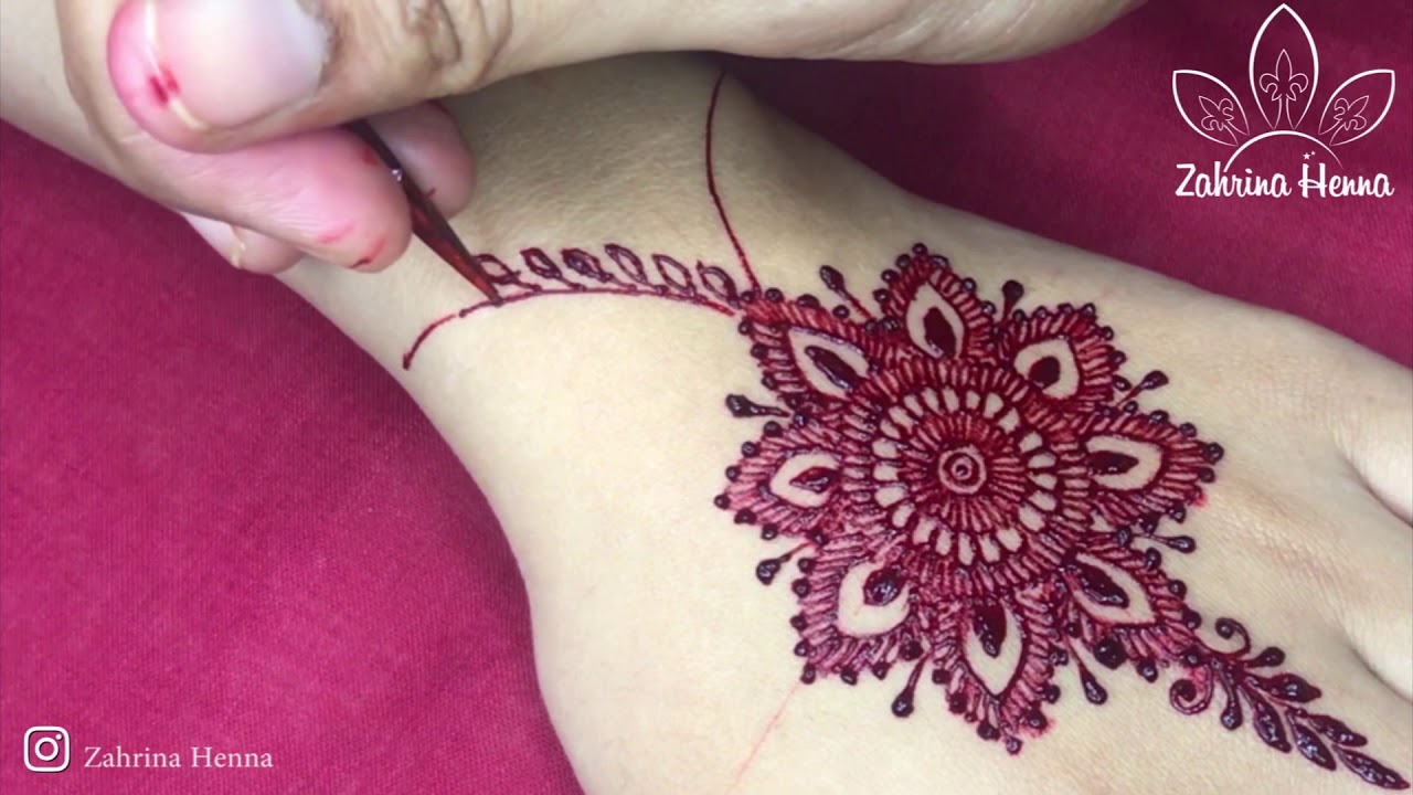 Detail Gambar Henna Paling Simple Nomer 36