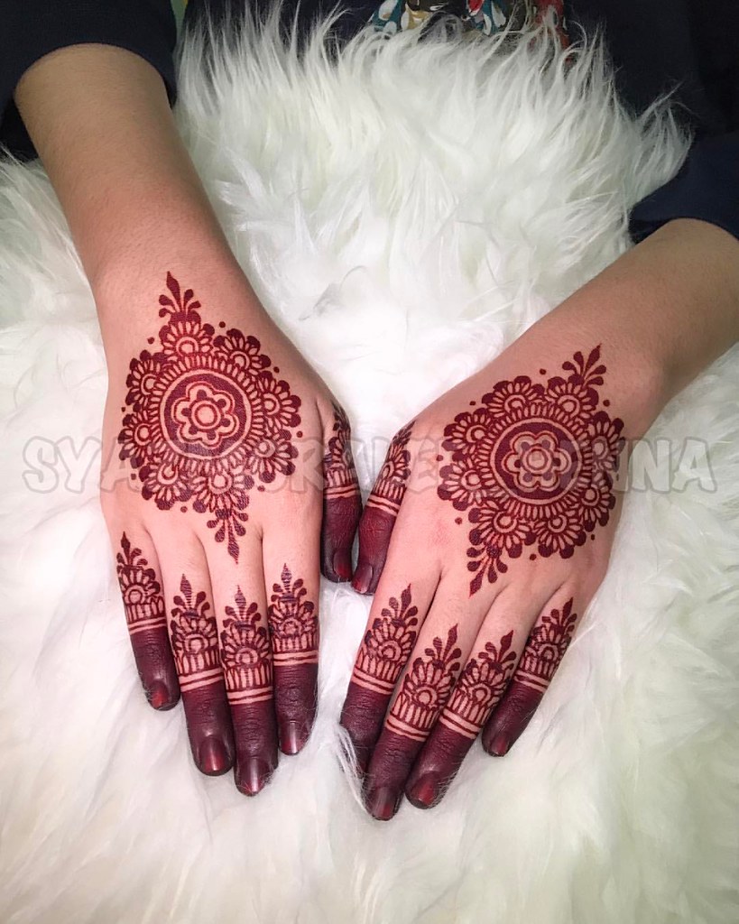 Detail Gambar Henna Pengantin Nomer 25