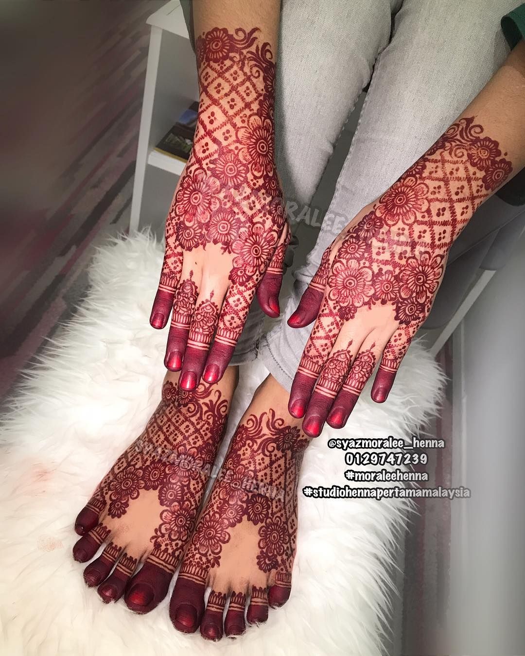 Detail Gambar Henna Pengantin Nomer 30