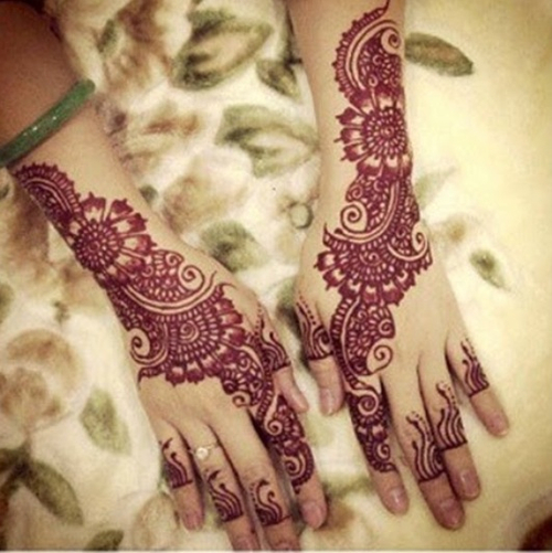 Detail Gambar Henna Pengantin Nomer 45