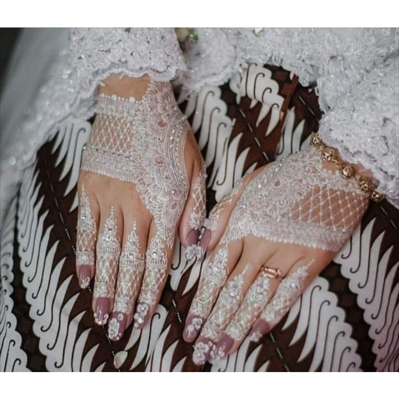 Detail Gambar Henna Pengantin Putih Nomer 22