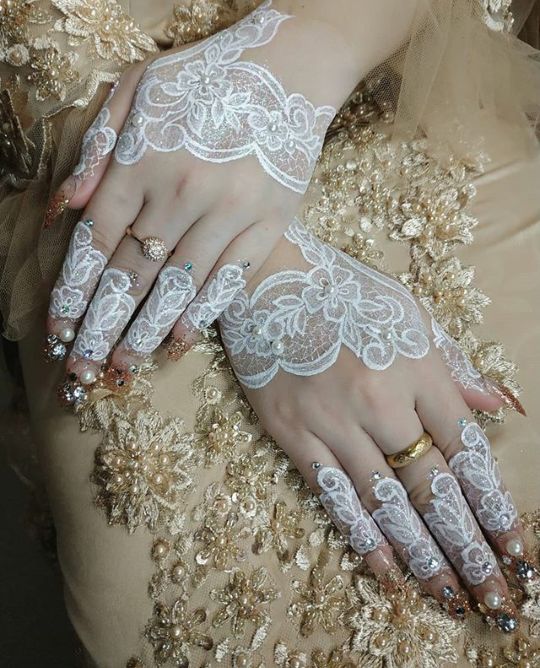 Detail Gambar Henna Pengantin Putih Nomer 24