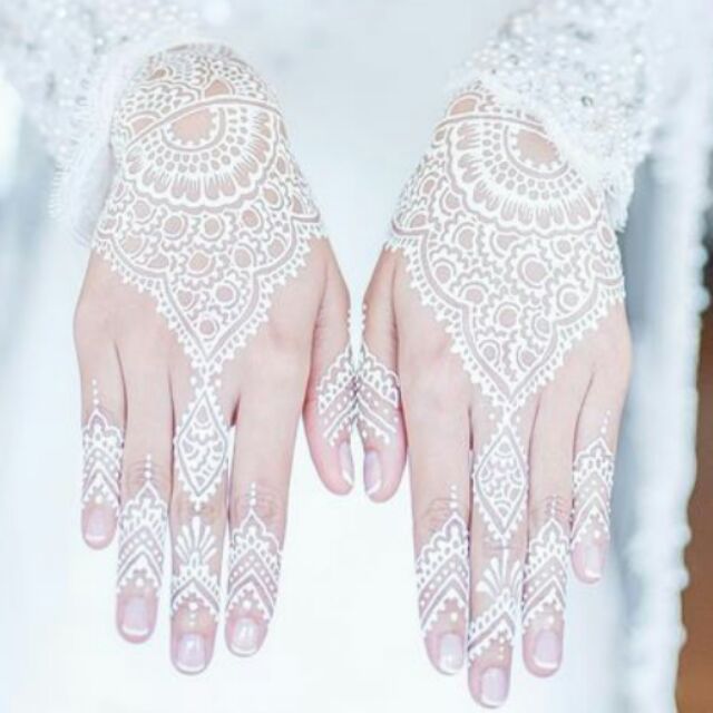 Detail Gambar Henna Pengantin Putih Nomer 4