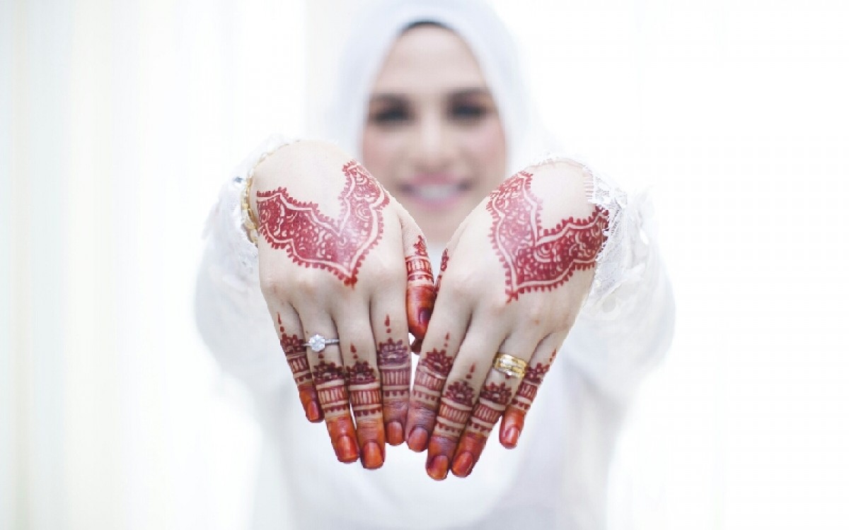 Detail Gambar Henna Pengantin Simple Nomer 32