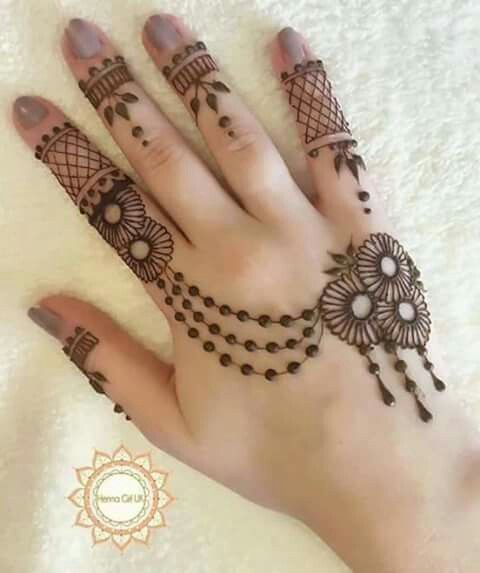 Detail Gambar Henna Sederhana Nomer 24