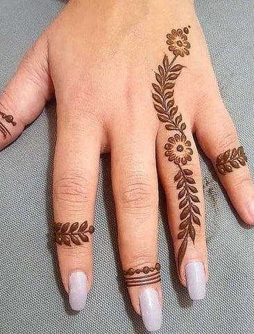 Detail Gambar Henna Simple Nomer 16