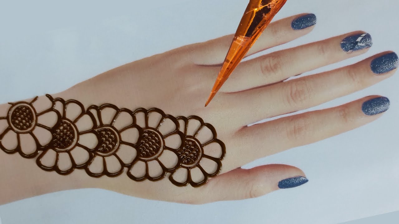 Detail Gambar Henna Simple Nomer 22