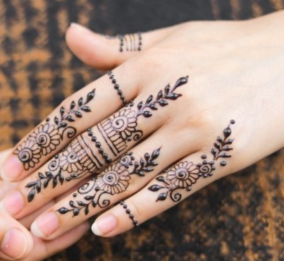 Detail Gambar Henna Simple Nomer 23