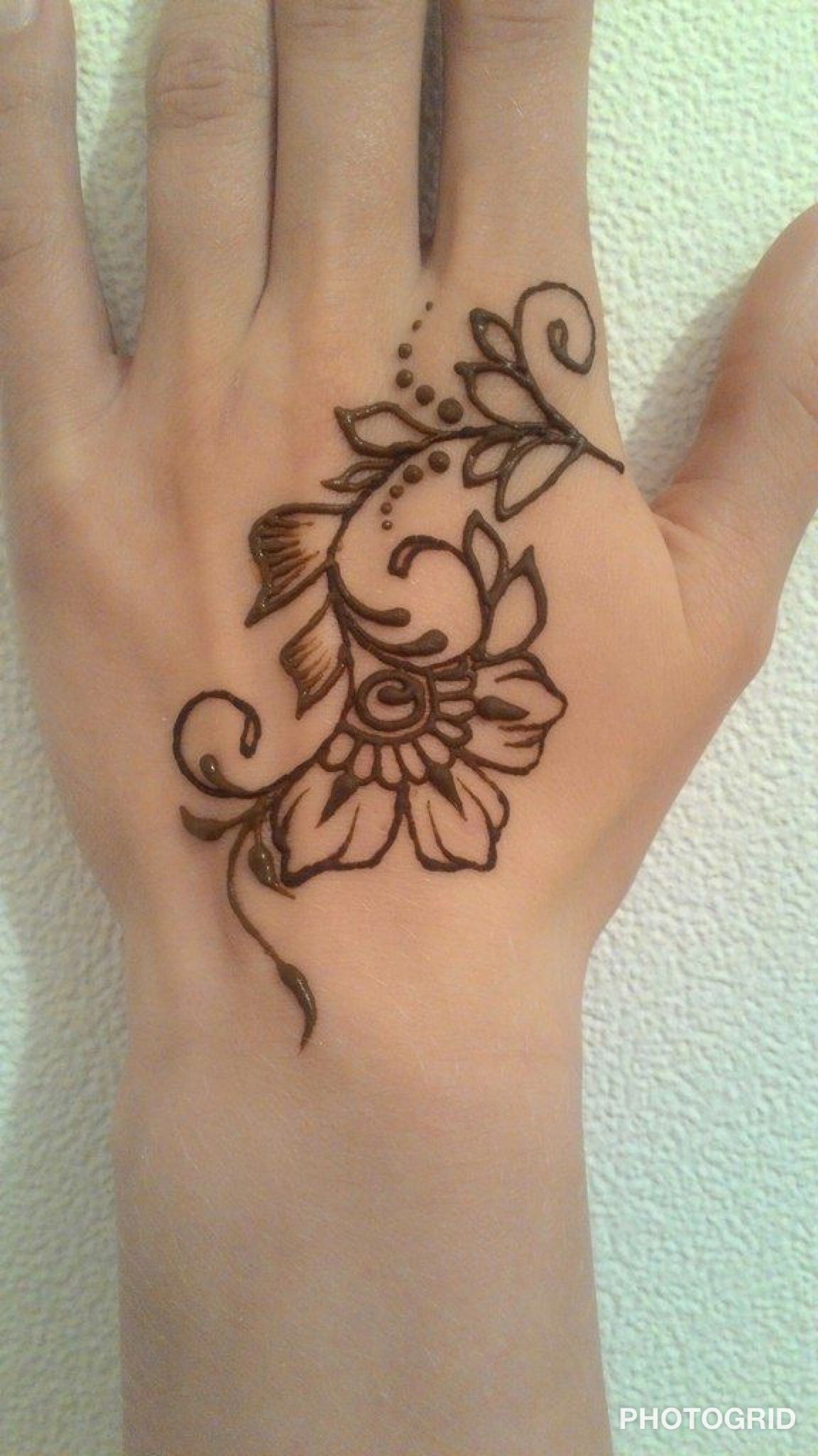 Detail Gambar Henna Simple Nomer 8