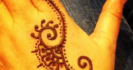 Detail Gambar Henna Simple Dan Mudah Ditiru Nomer 48