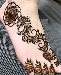 Download Gambar Henna Simple Di Kaki Nomer 9