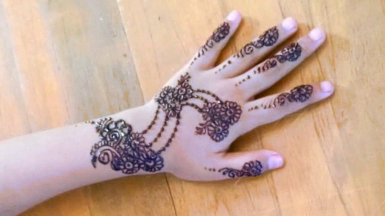 Detail Gambar Henna Simple Terbaru Nomer 33