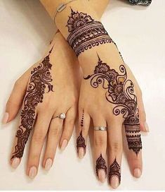 Detail Gambar Henna Simple Terbaru Nomer 49