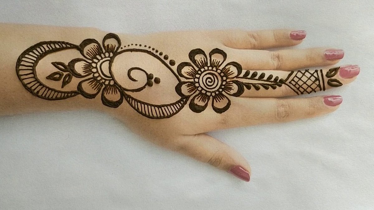 Detail Gambar Henna Simple Terbaru Nomer 9