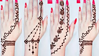 Detail Gambar Henna Simple Untuk Pemula Nomer 45