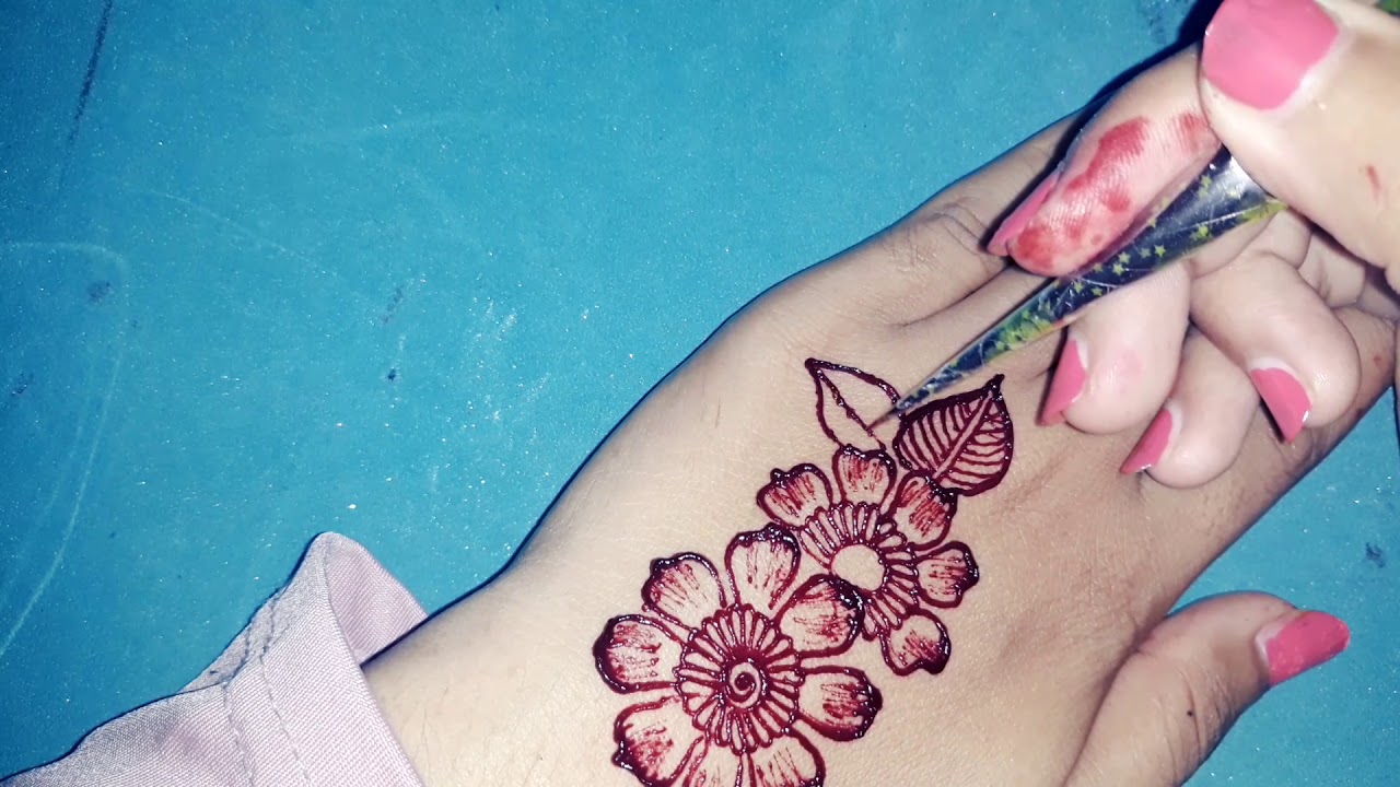 Detail Gambar Henna Simple Untuk Pemula Nomer 53