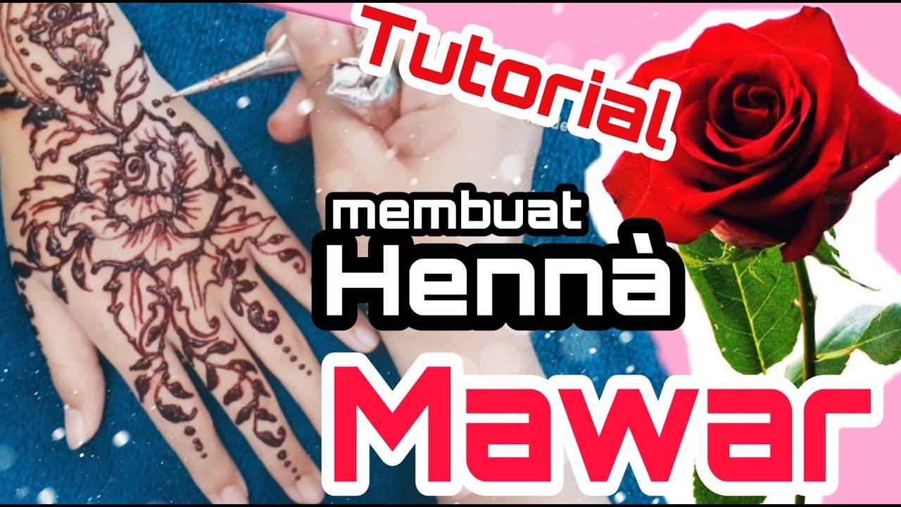 Detail Gambar Henna Tangan Bunga Simple Nomer 36