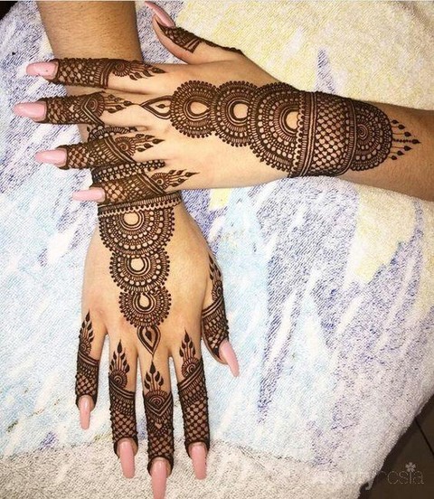 Detail Gambar Henna Tangan Cantik Nomer 52