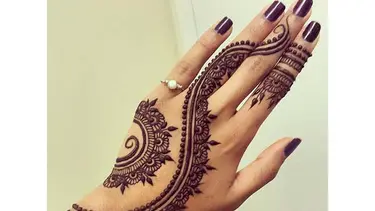 Detail Gambar Henna Tangan Cantik Nomer 54