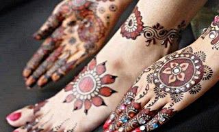 Detail Gambar Henna Tangan Dan Kaki Nomer 20