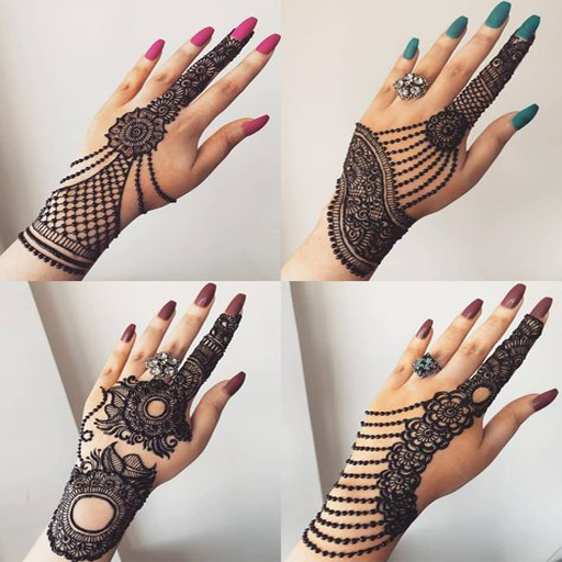 Detail Gambar Henna Tangan Yang Simple Nomer 41