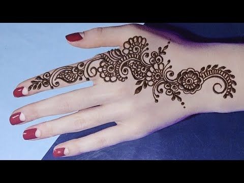 Detail Gambar Henna Termudah Nomer 47