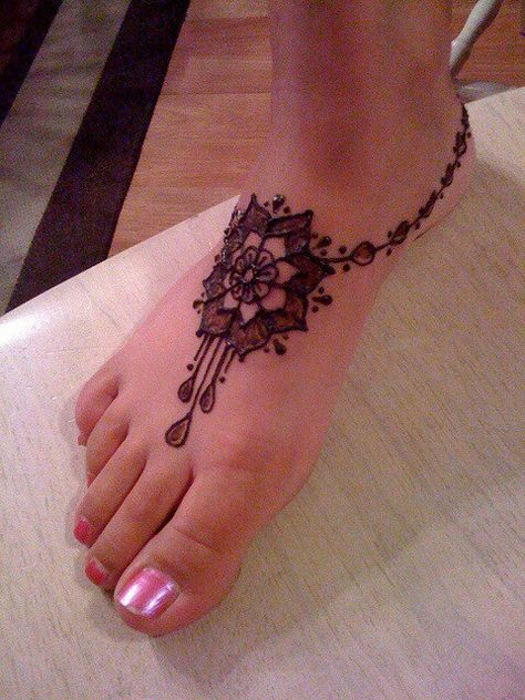 Detail Gambar Henna Untuk Kaki Nomer 40