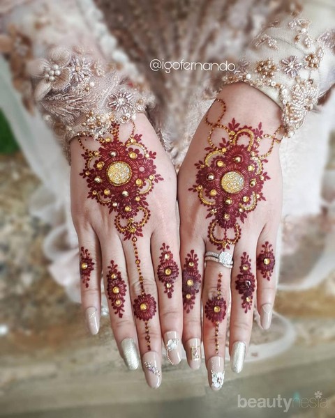 Detail Gambar Henna Untuk Pengantin Nomer 32