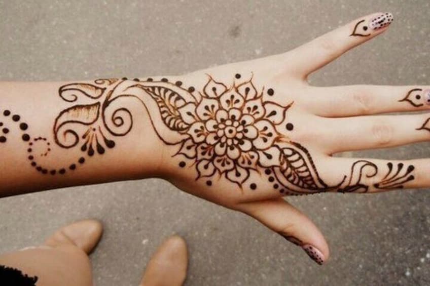 Detail Gambar Henna Yang Bagus Nomer 22