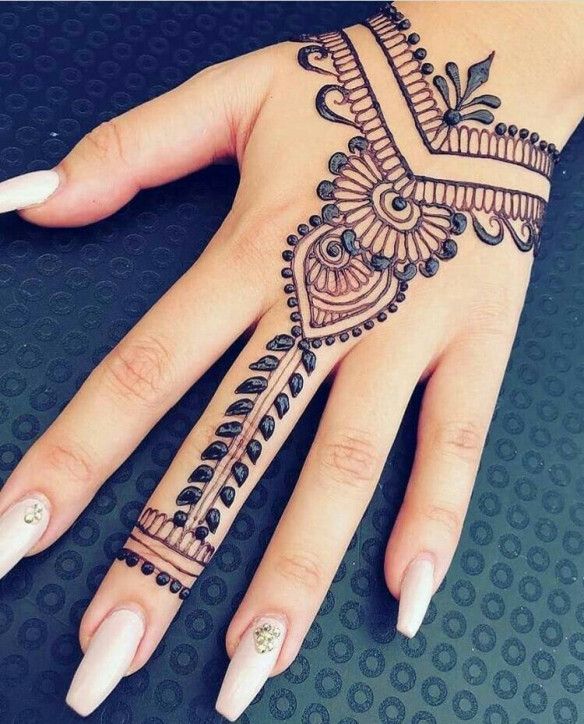 Detail Gambar Henna Yang Mudah Nomer 11