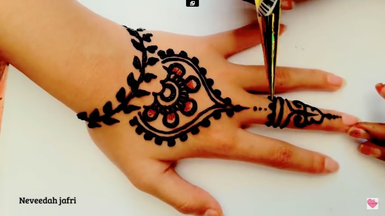 Detail Gambar Henna Yang Simple Nomer 15