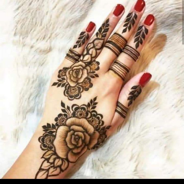 Detail Gambar Henna Yang Simple Nomer 41