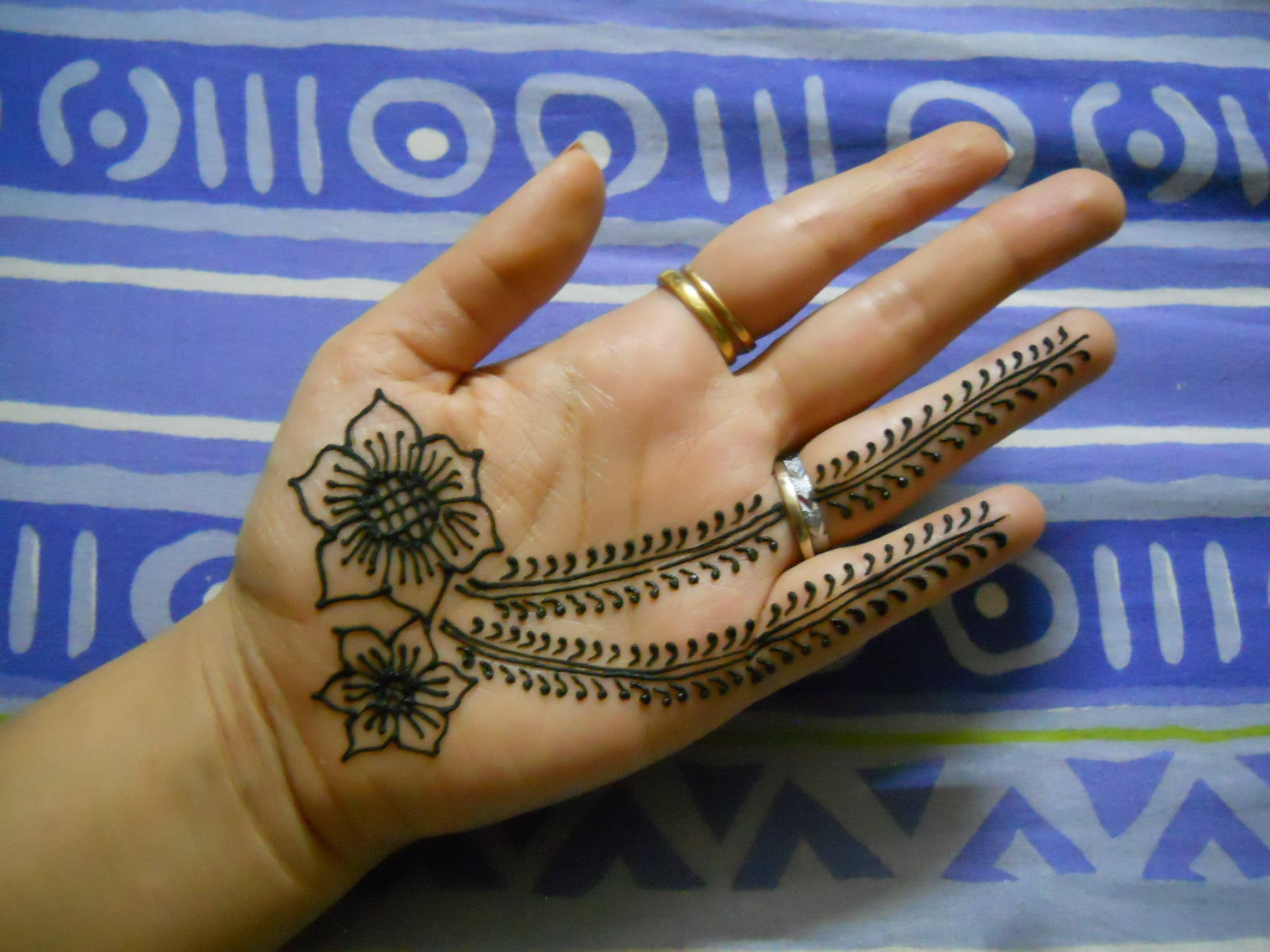 Detail Gambar Henna Yang Simple Nomer 47