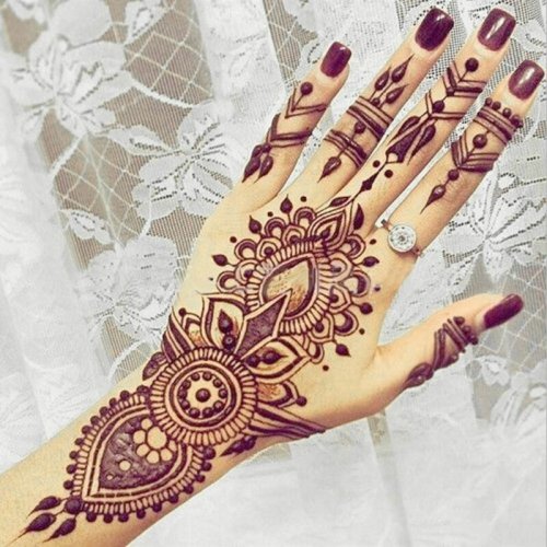 Detail Gambar Henna Yg Mudah Dan Bagus Nomer 19