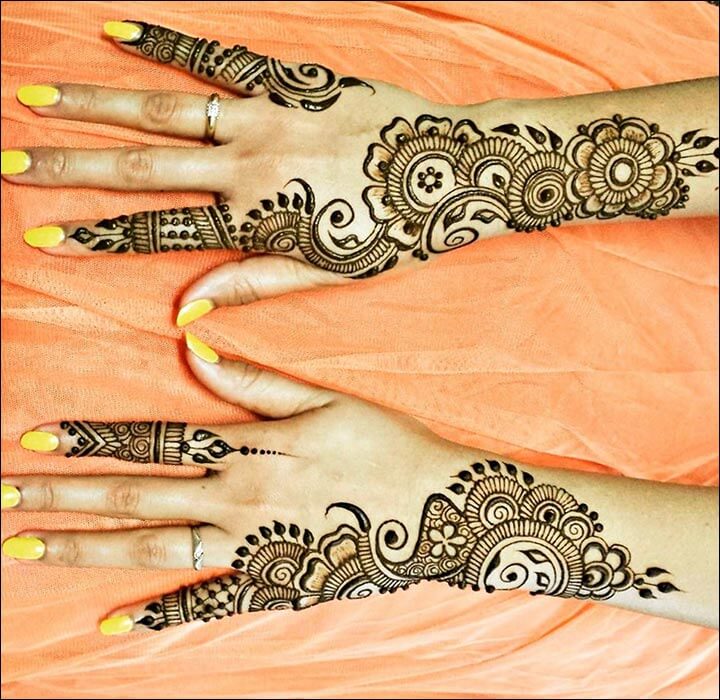 Detail Gambar Henna Yg Simple Dan Cantik Nomer 52