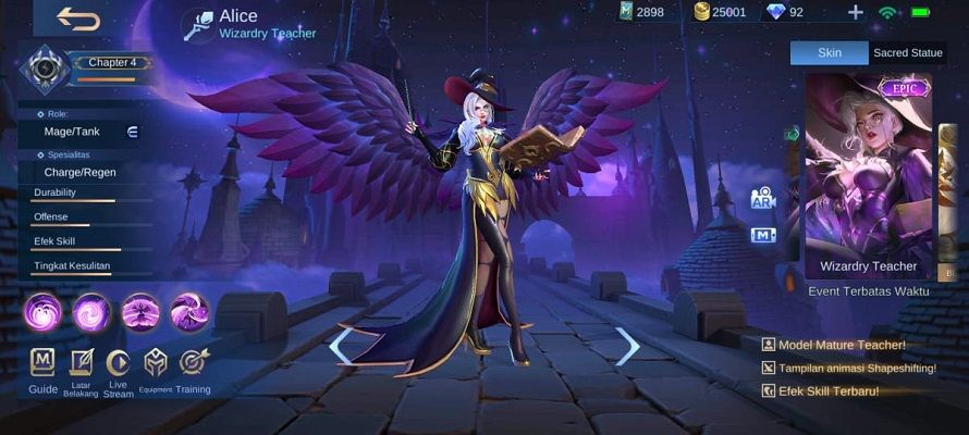 Detail Gambar Hero Di Mobile Legend Sedang Tersenyum Nomer 8