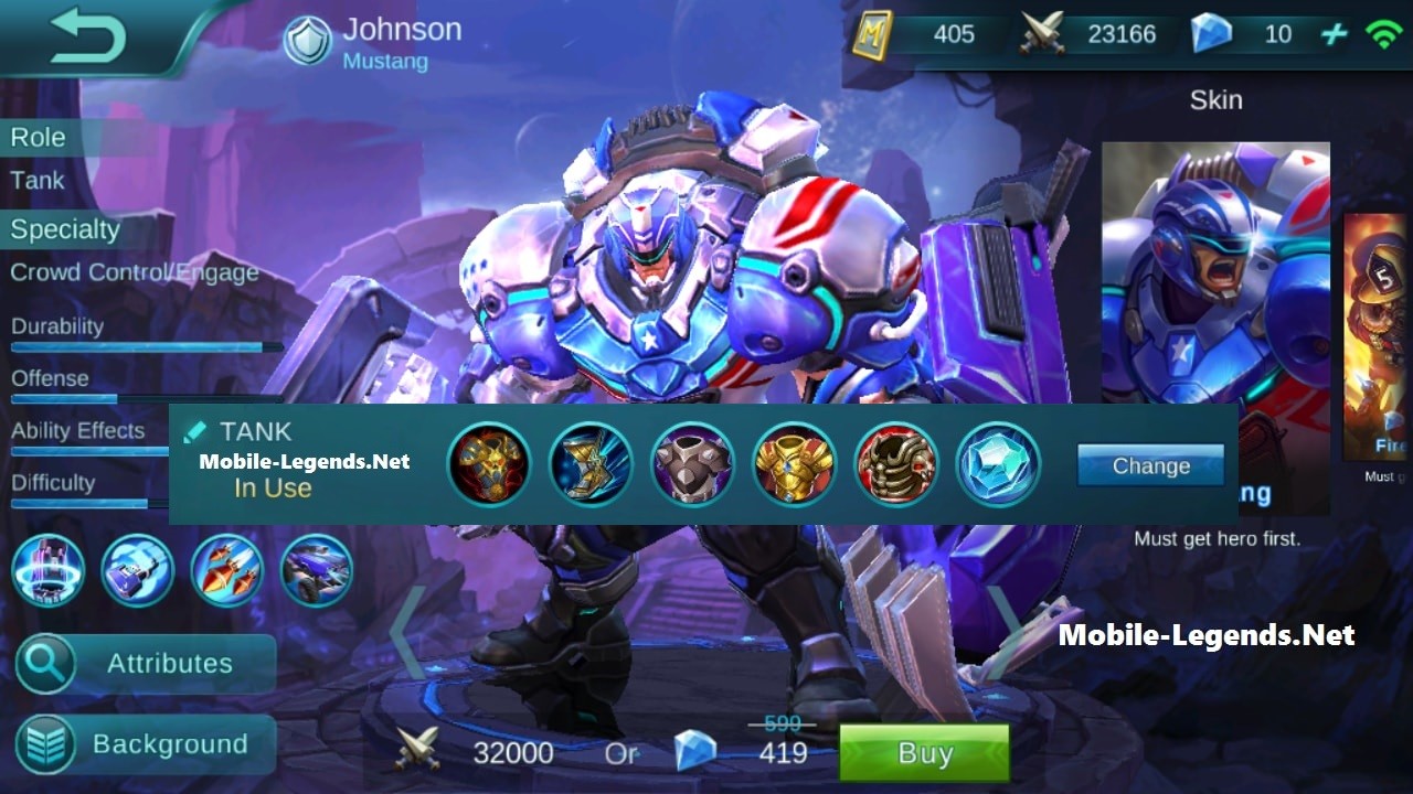 Detail Gambar Hero Johnson Mobile Legends Nomer 38