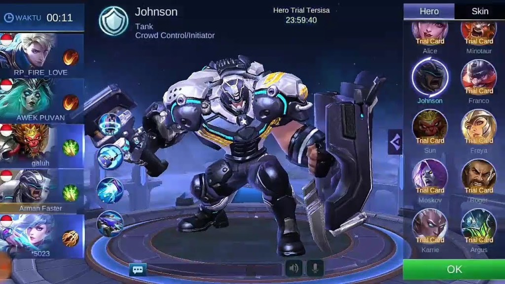 Detail Gambar Hero Johnson Mobile Legends Nomer 46