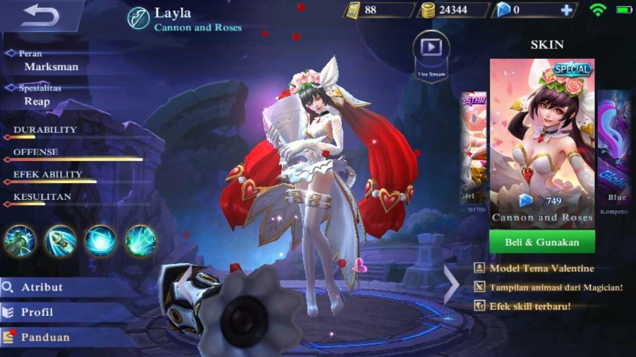 Detail Gambar Hero Mobile Legend Layla Nomer 36