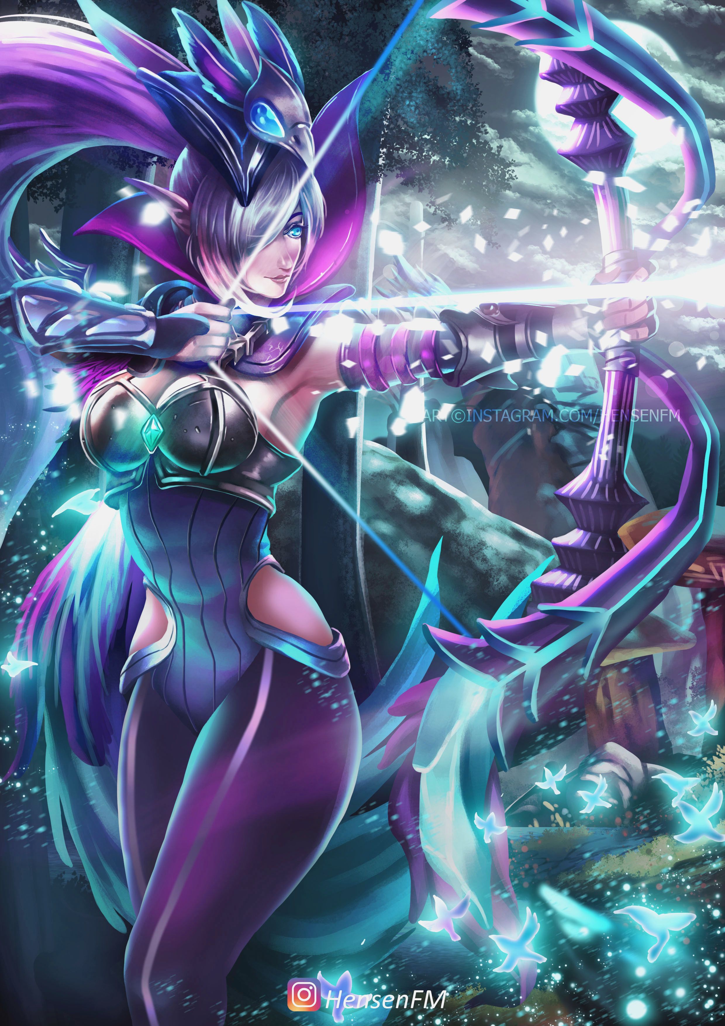 Detail Gambar Hero Mobile Legends Miya Nomer 13