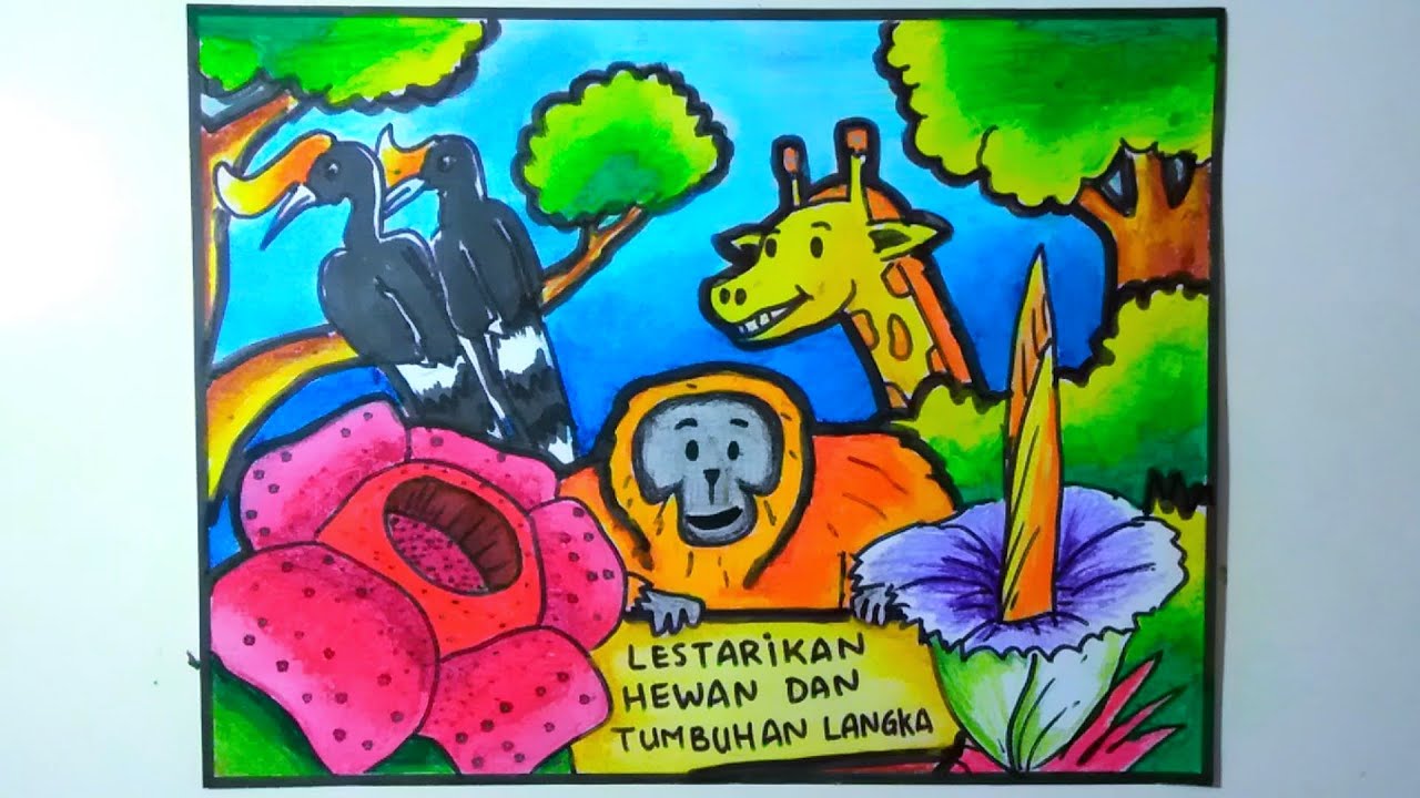 Detail Gambar Hewan Dan Tumbuhan Kartun Nomer 42