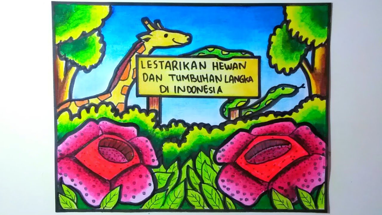 Detail Gambar Hewan Dan Tumbuhan Langkah Nomer 38