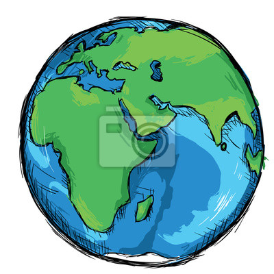Detail Kreide Globus Nomer 15