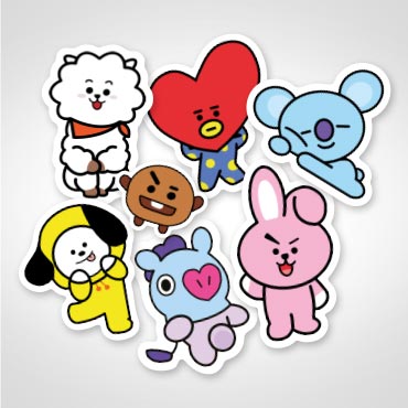 Detail Bts Stickers Nomer 14