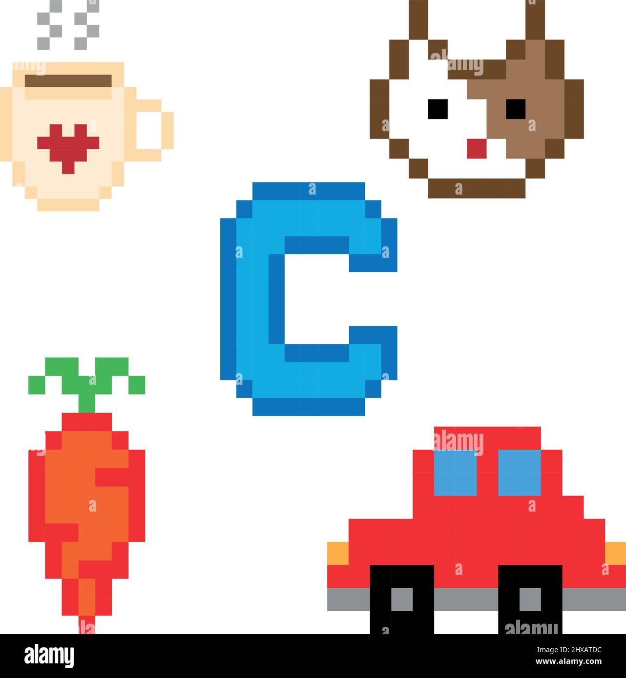 C Pixel Art - KibrisPDR