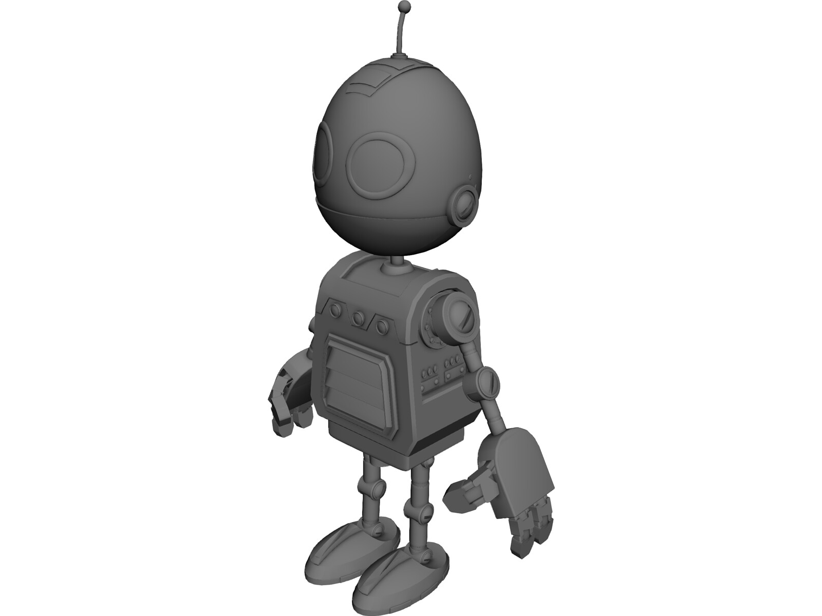Detail Clank Bot Nomer 23