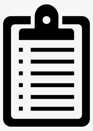 Detail Clipboard Clipart Black And White Nomer 8