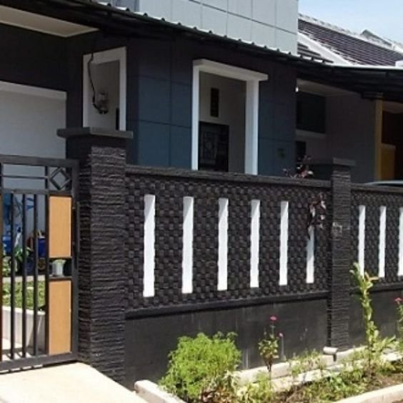 Detail Contoh Gambar Pagar Tembok Depan Rumah Nomer 33